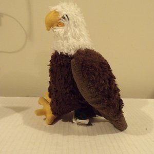 Wild Republic Bald Eagle Plush Stuffed Animal - Cuddlekins 8 Inches, Realistic Details - View #9